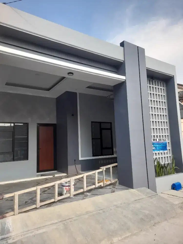 Rumah Baru Dijual Bebas Banjir Dasana Indah Bisa KPR Dkt Gerbang utama