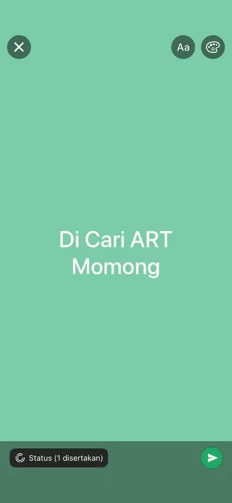 Di cari ART Momong