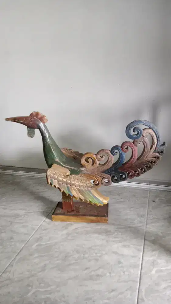 Hiasan/pajangan burung Hong