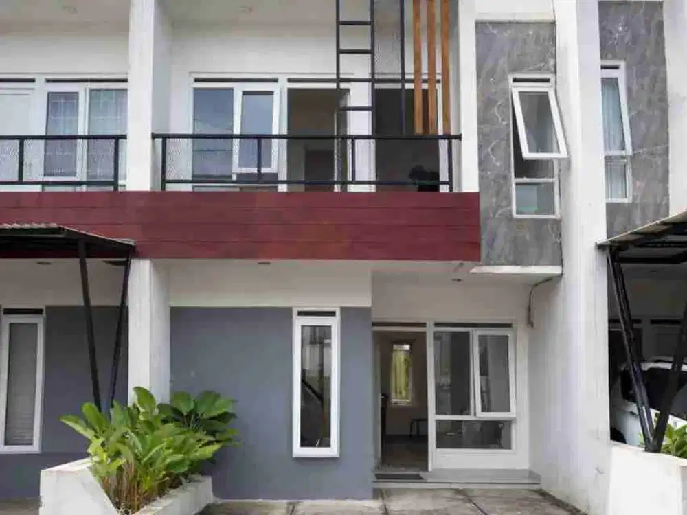 Rumah Modern Siap Huni Cluster pondok cabe deket modern hill harga murah