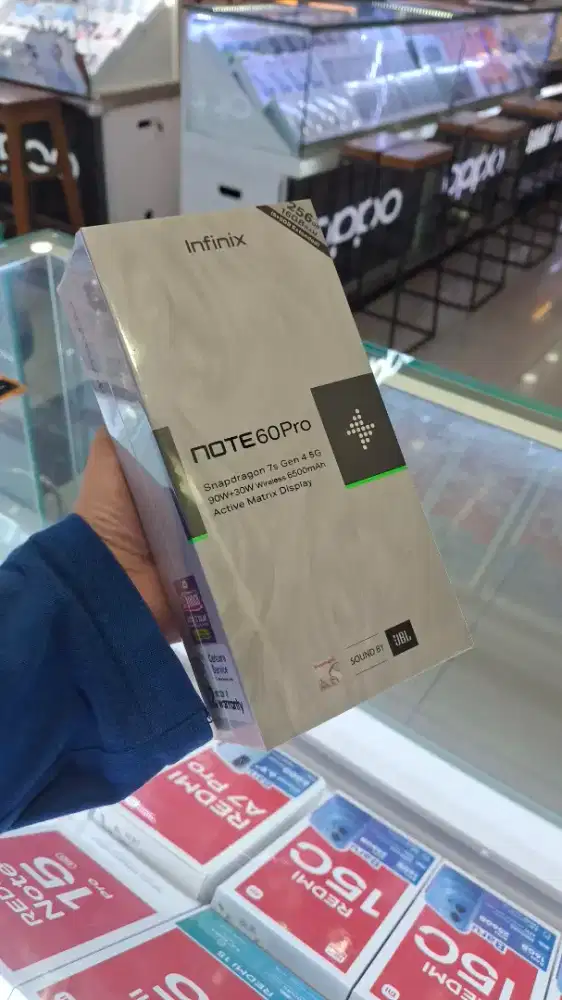 NEW SERIES Infinix Note 60 Pro 8/256GB READY KOMPLIT‼️ GARANSI 1 TAHUN