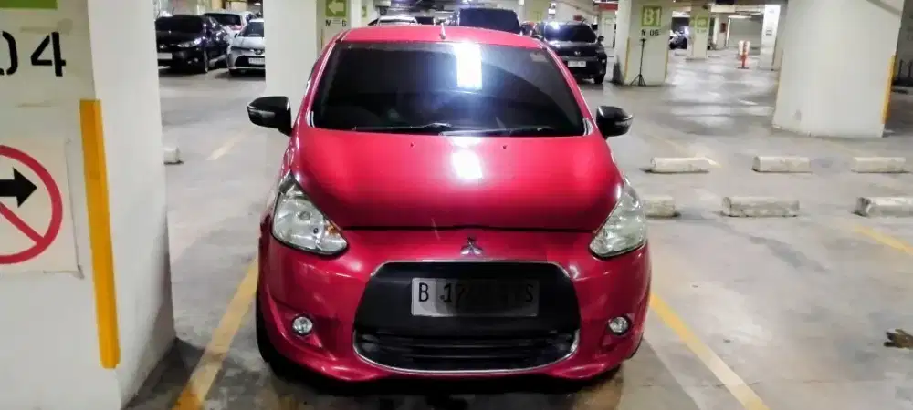 Mobil mitsubishi mirage 2014 exceed matic