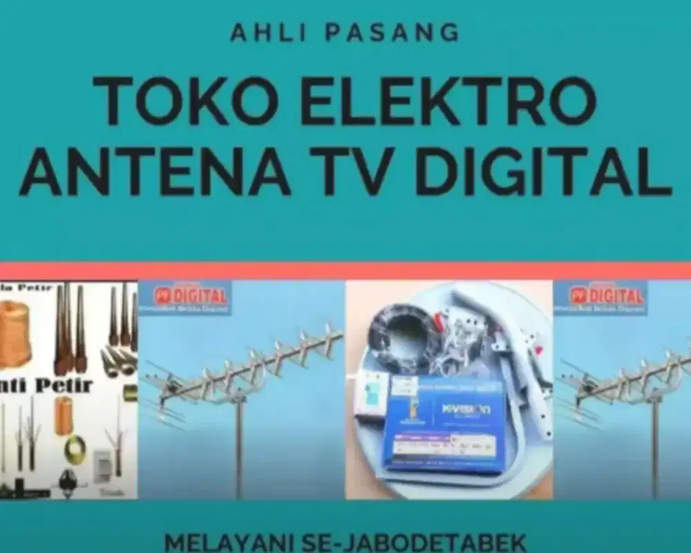 Agen Jasa Pasang Antena Tv Digital Di Pegadungan Kembangan Cengkareng