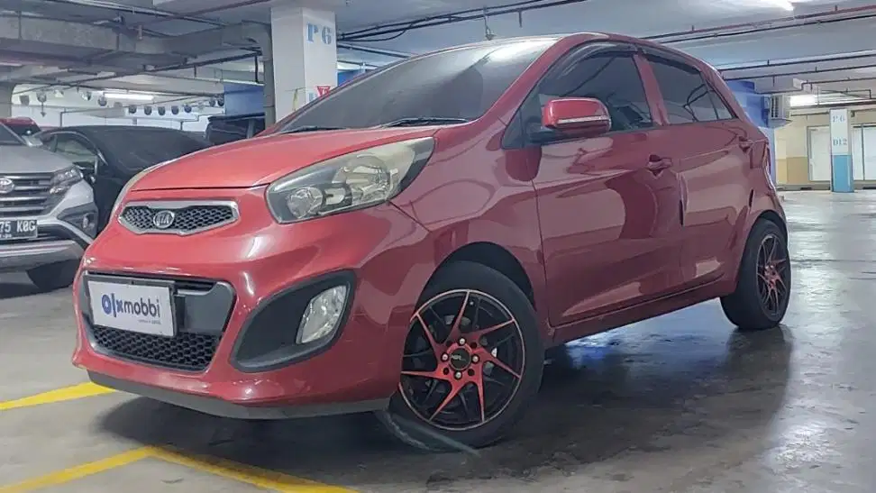 TDP 3,JT, Kia Picanto 1.2 SE Bensin-AT Merah 2012