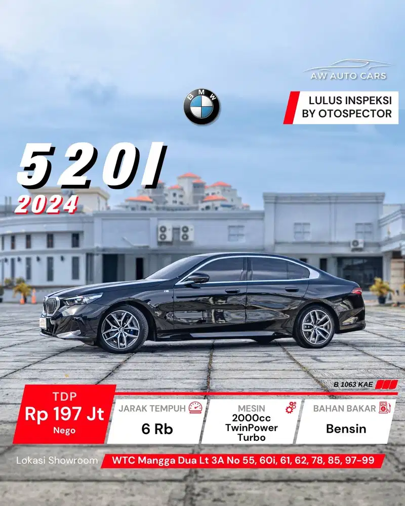 BMW 520i MSport 2024 M Sport 2023 Luxury G60 Seri 5 2025