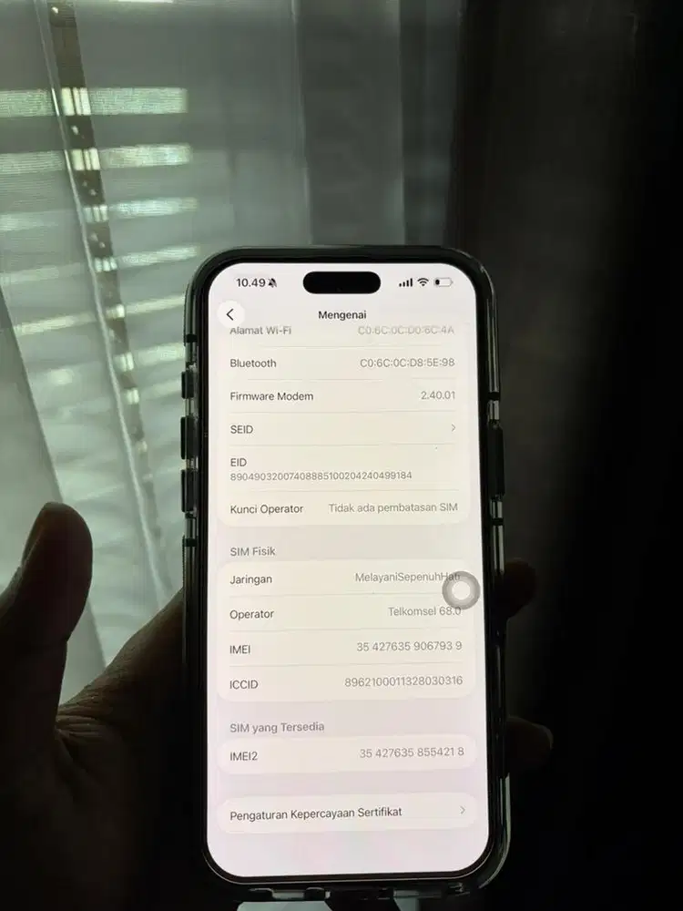 iPhone 16 Promax 256Gb cukai black bamba
