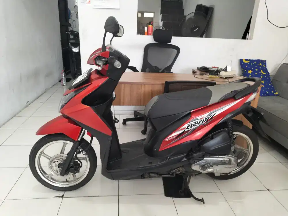 HONDA BEAT ESP 110CC 2015 SS LENGKAP PAJAK ON