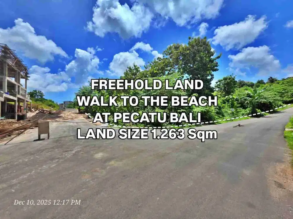 Tanah Hook Jalan Kaki Ke Pantai Di Pecatu Kuta Selatan Badung Bali