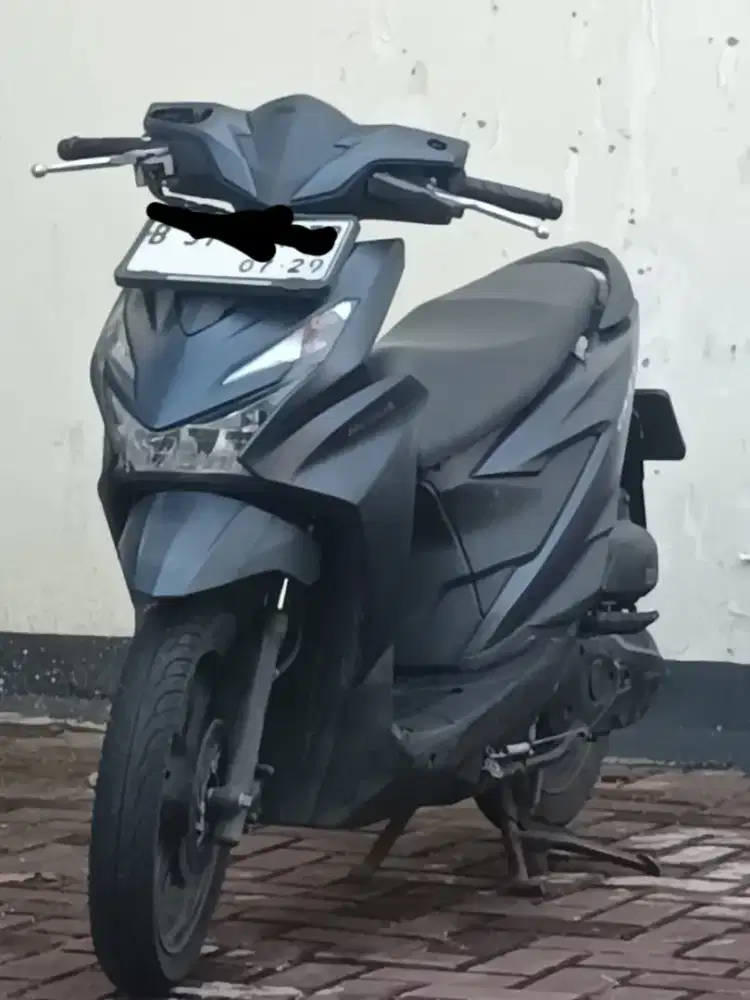 HONDA BEAT DELUXE SMARTKEY TH.2024 bln.7 biru doff