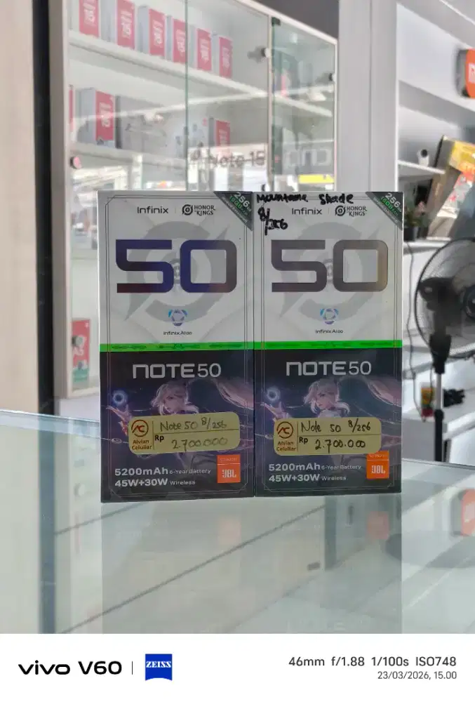 Infinix Note 50 8/256GB (new)*Bisa cod/diantar #Fastrespon WA