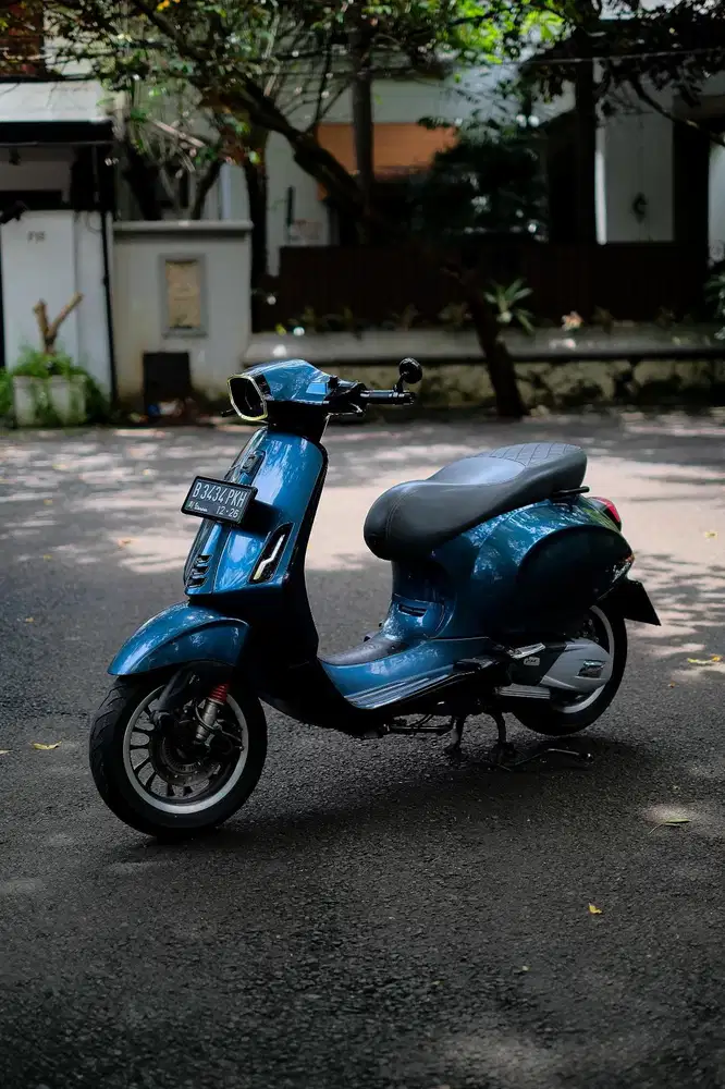 VESPA SPRINT 150 ANNIVERSARY 10TH 2021 MODIFIKASI GANTENG