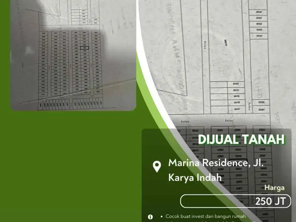 Dijual Tanah Jalan Karya Indah Pekanbaru Kota Siap Bangun!