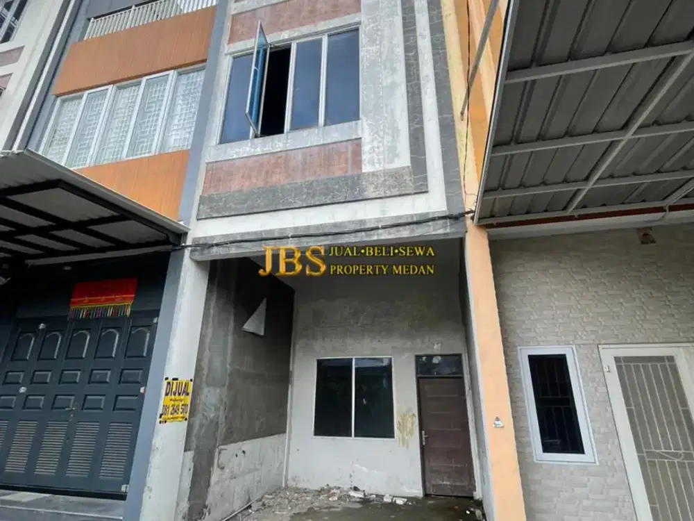 Dijual Townhouse Kondisi Kosong di Komplek Setia Jadi Palace Jalan Setia Jadi - Medan