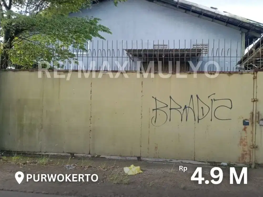 Dijual Gudang Cocok Untuk Industri/Produksi Wilayah Purwokerto