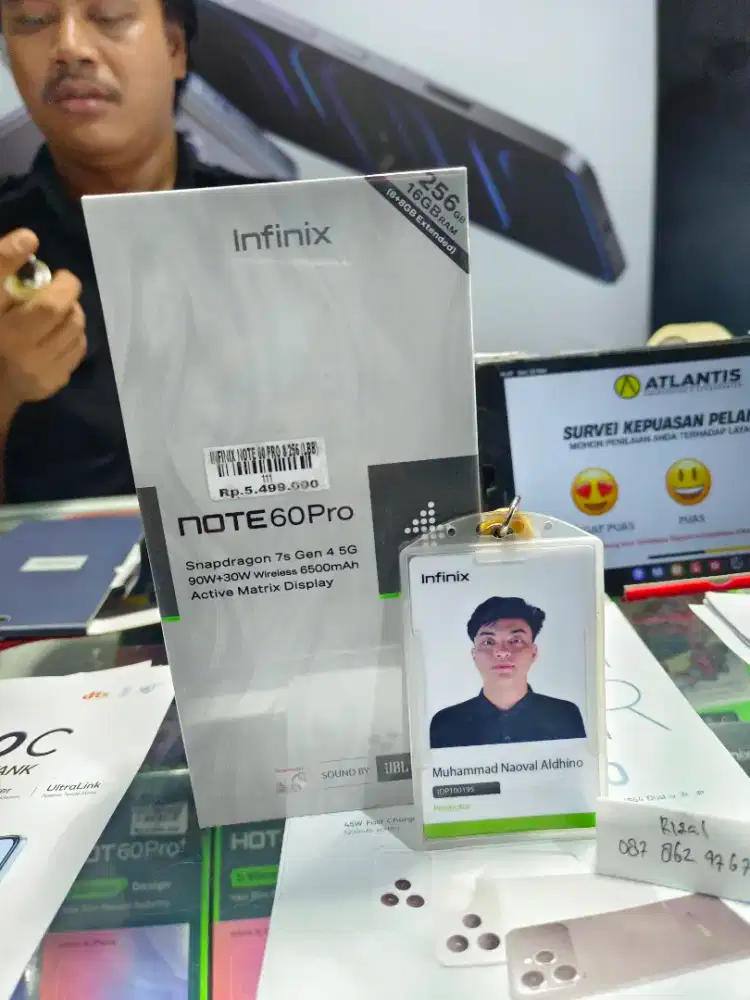 INFINIX NOTE 60 PRO 5G ATLANTIS DAHSYAT