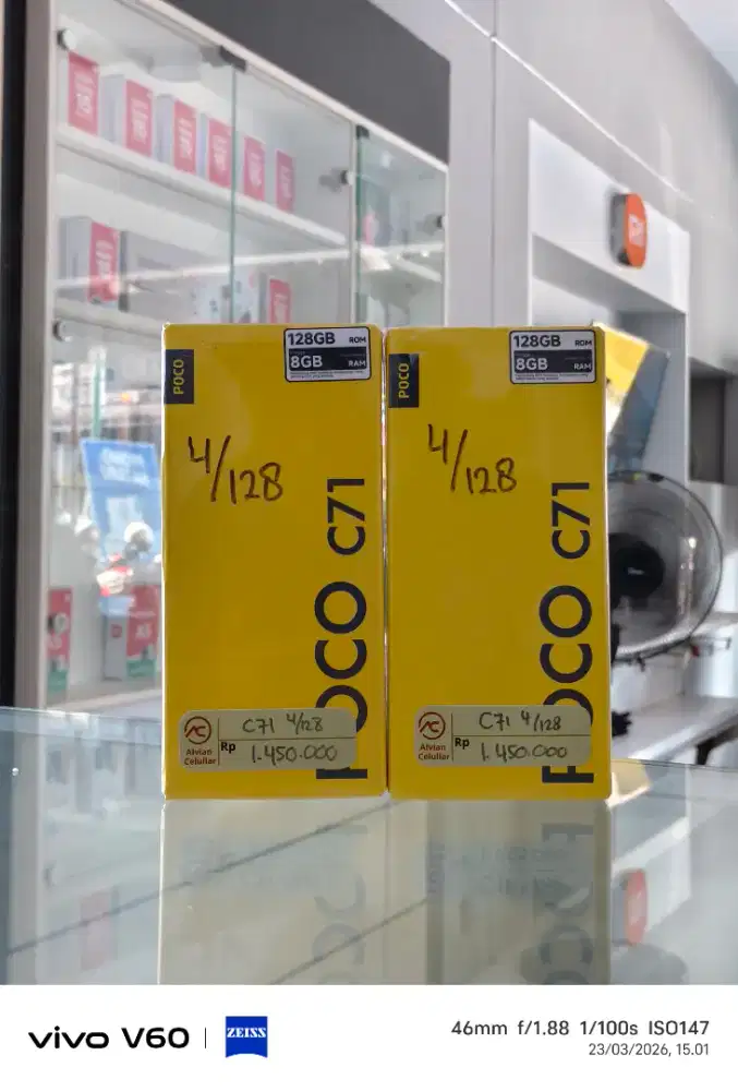 Poco C71 4/128GB (new)*Bisa Cod/Diantar #Fastrespon WA