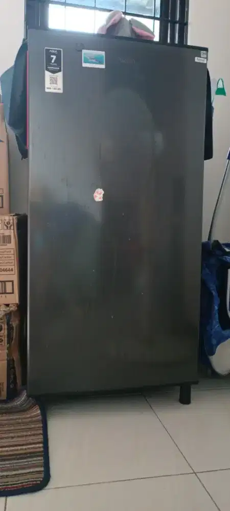 Kulkas Aqua, 1 tahun pemakaian