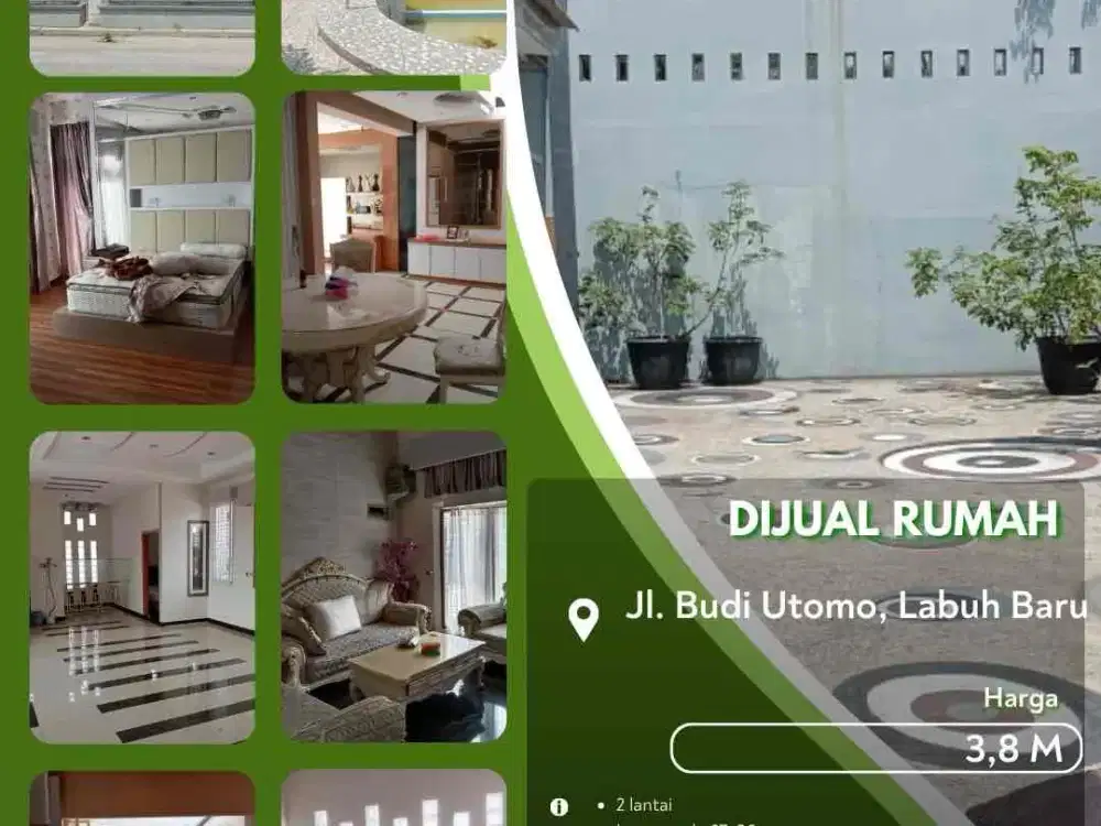 Dijual Rumah Bulatan Daerah Budi Utomo Pekanbaru Kota!