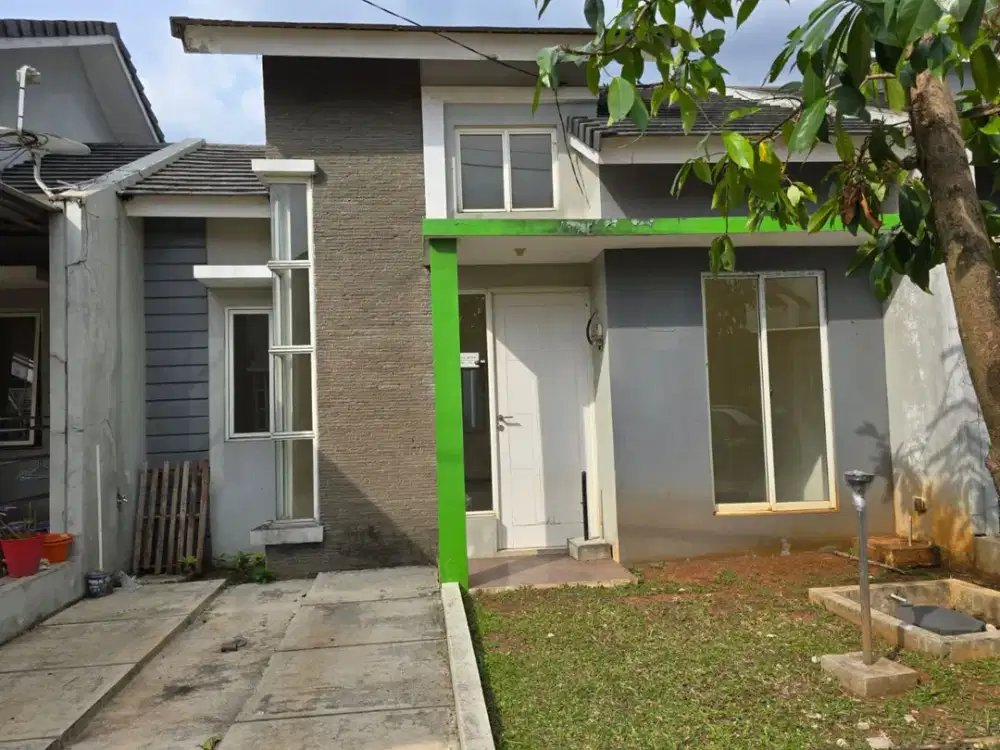 Jual Cepat Rumah Tinggal di SERPONG GARDEN, Cisauk, Tangerang, Banten