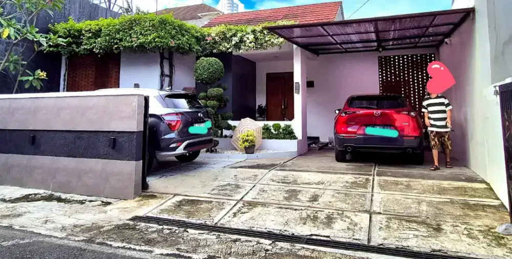 Rumah Tropis Modern Manahan SoLo full Furnished