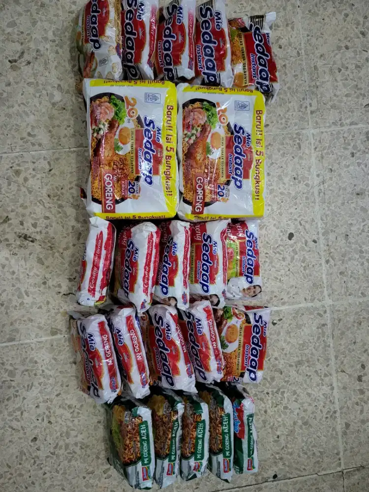 Mie sedap goreng beragam varian