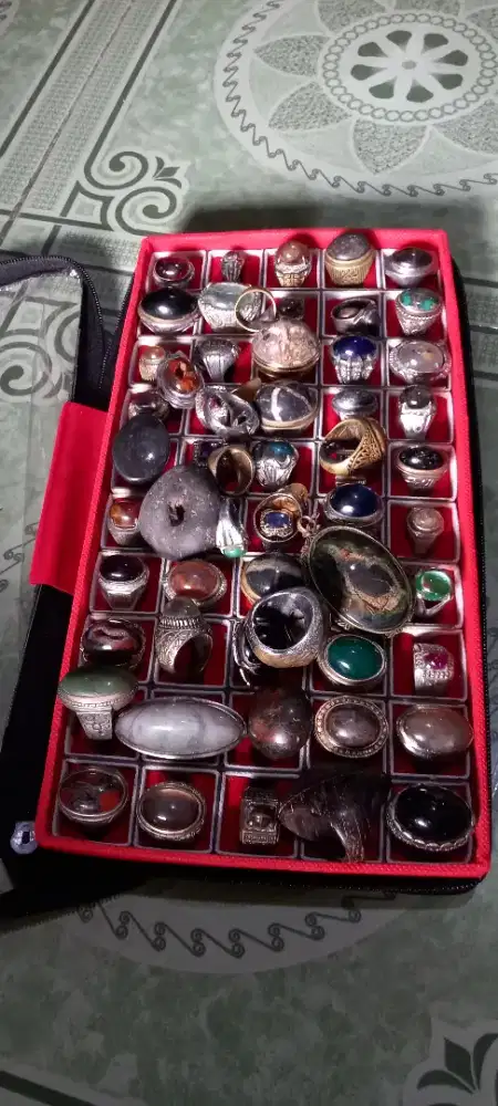 Cincin batu akik borongan peninggalan kakek