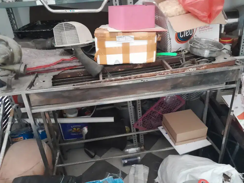 panggangan sate p= 1,250 m, lebDijualar 37 cm  1 m