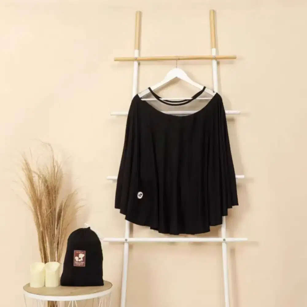 Mere et Moi Apron Menyusui O - Bamboo Cotton - 360 derajat