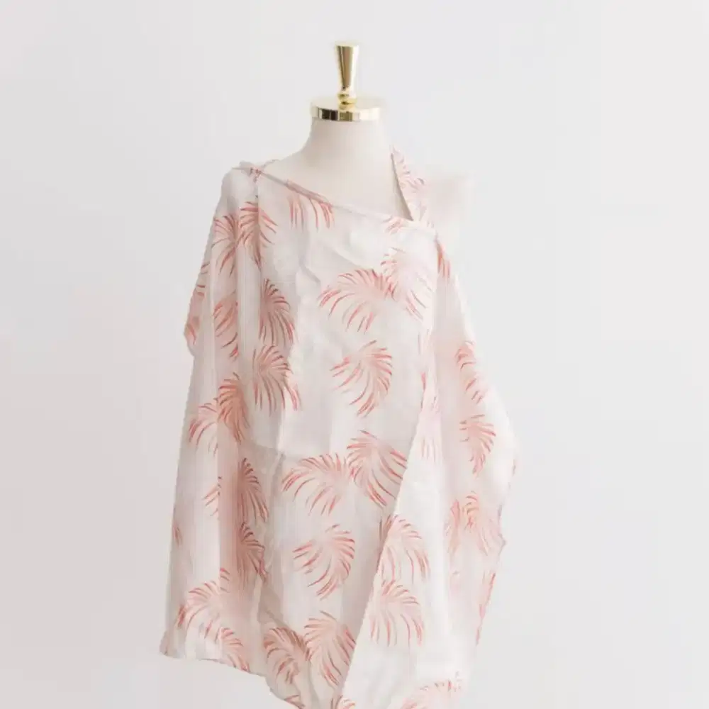 Apron Menyusui CottonSeeds - Nursing Cover - Motif Autumn