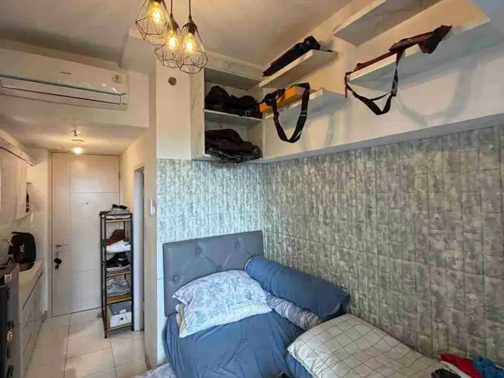 dijual cepat apartemen tokyo riverside pik 2 furnish siap huni