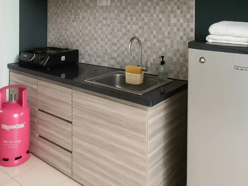 Disewakan Bulanan Super Hemat Apartemen Grand Dhika City Studio Furnish Akses LRT Langsung