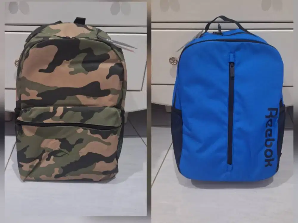 Tas Ransel REEBOK - REE Dustin/Clayton Backpack Original Blue/Army