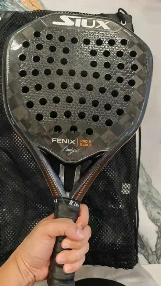 Raket padel siux fenix pro 5 black