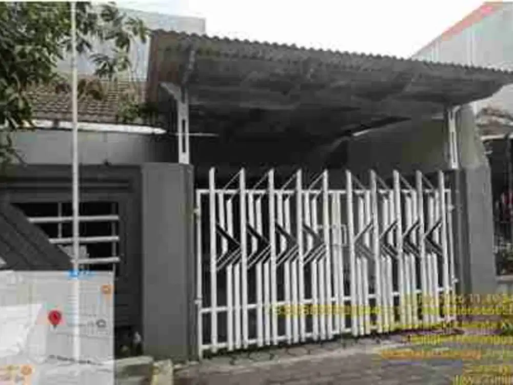 Dijual via lelang rumah rungkut Barata lokasi strategis dekat toll
