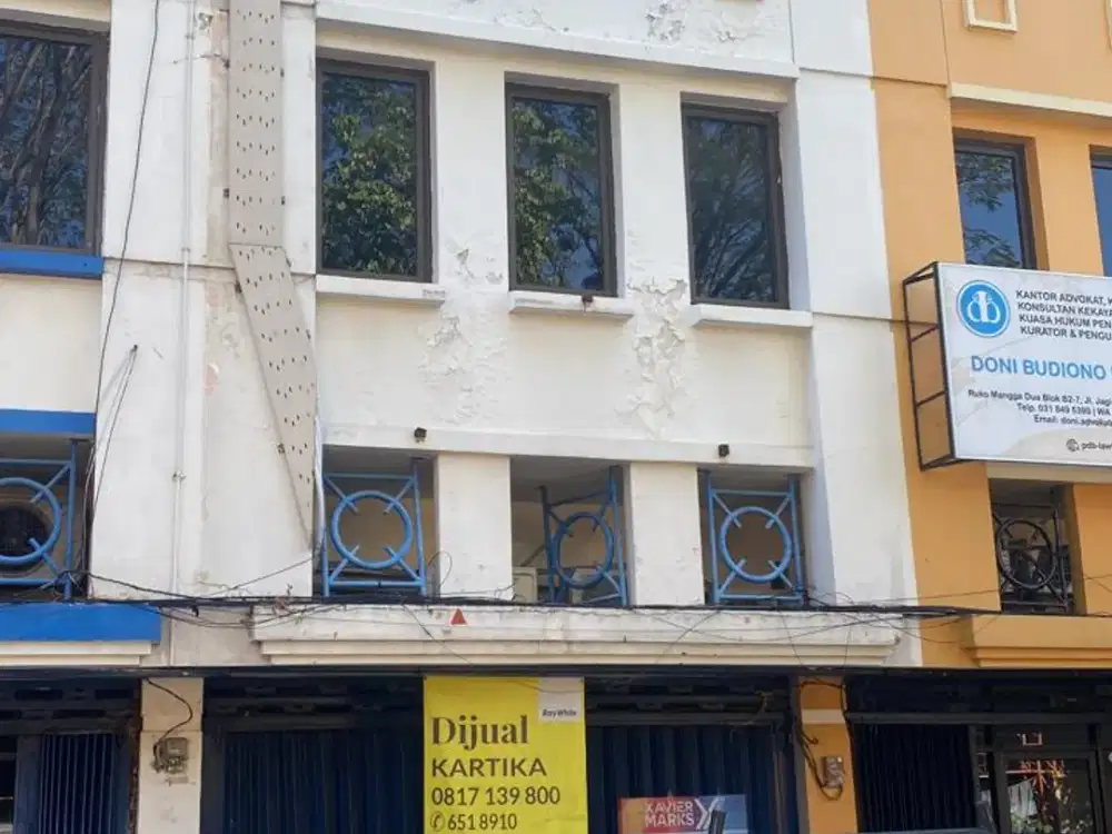 Dijual Ruko 3 Lantai di Jagir Wonokromo, Surabaya