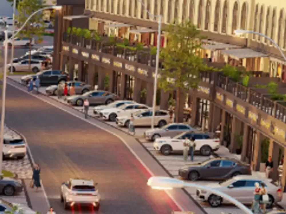 Tersisa 7 Unit Ruko 3 Lantai Dikelilingi Tenant Yang Sudah Hidup Berada di Jalan Boulevard