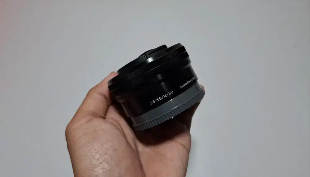 Lensa kit sony 16-50mm oss likenew 99%
