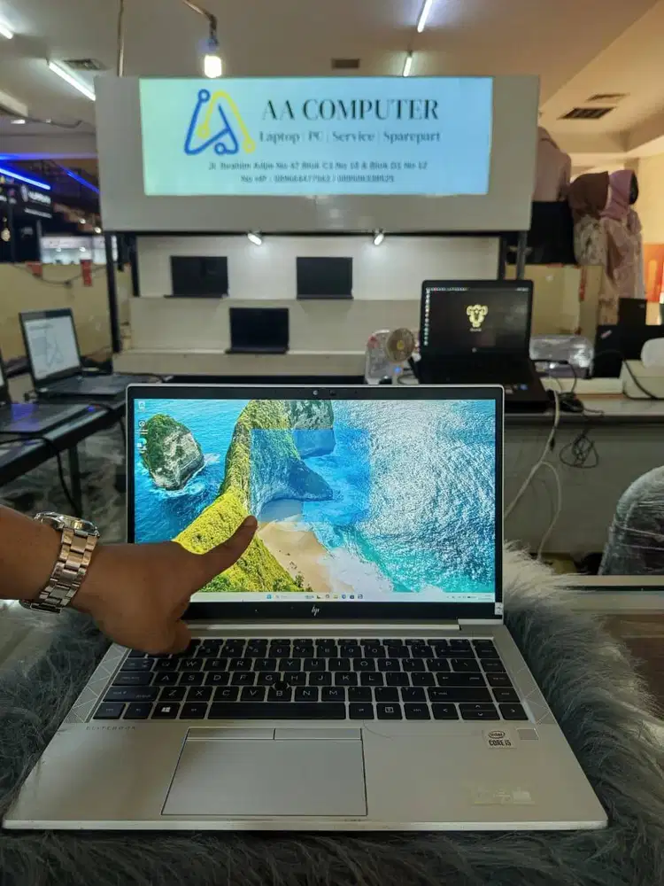 Laptop HP Elitebook 840 G7 Touch Core i5 gen 10 - RAM 8GB - SSD 256GB