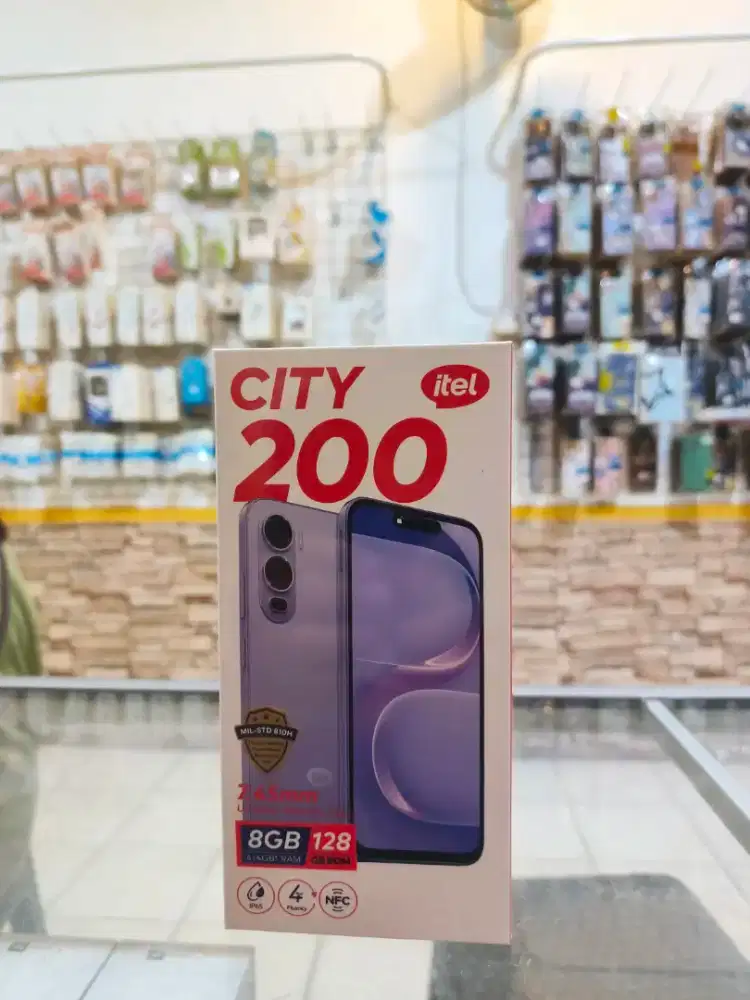 Itel City 200 4/128 Promo terbatas bisa kredit