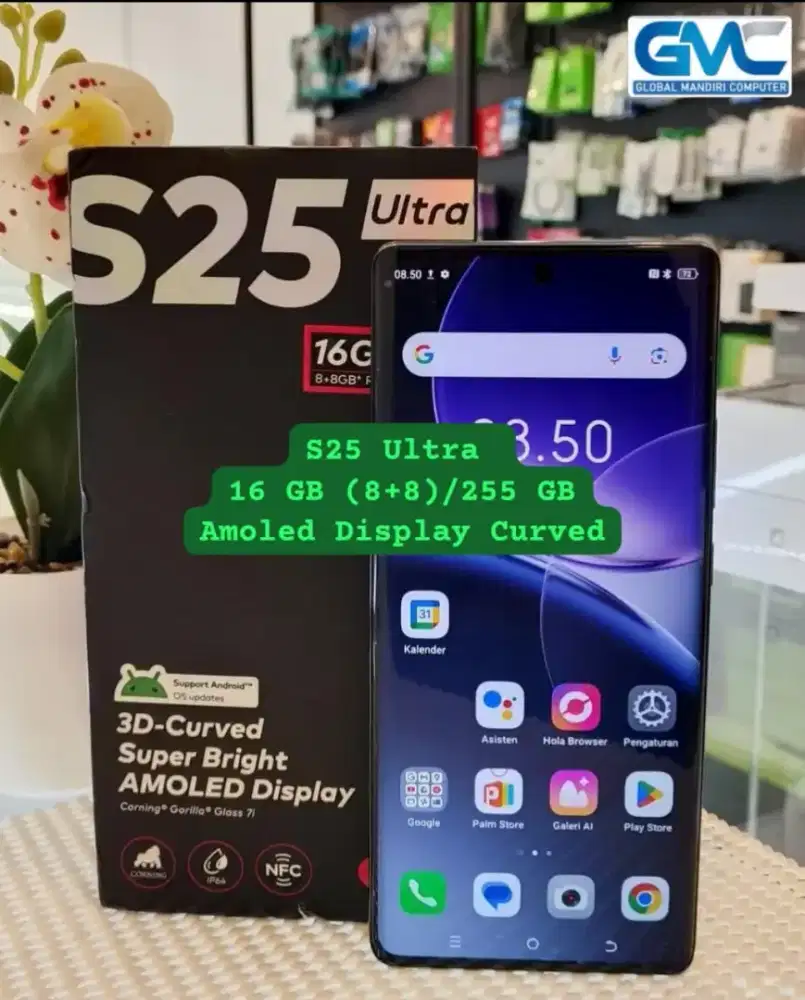 Itel S25 Ultra RAM 16 (8+8)/256 GB Fullset Mulus Likenew