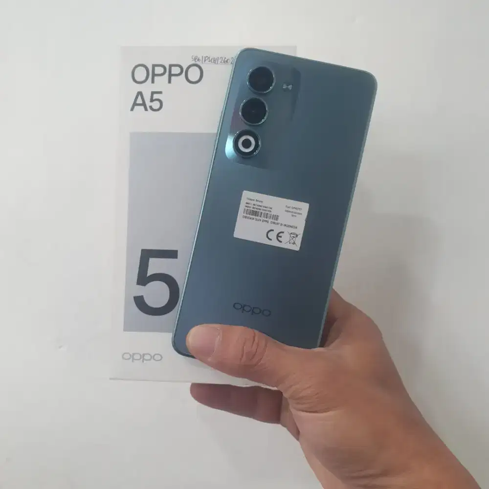 Oppo A5 8/128GB mulus siap pakai
