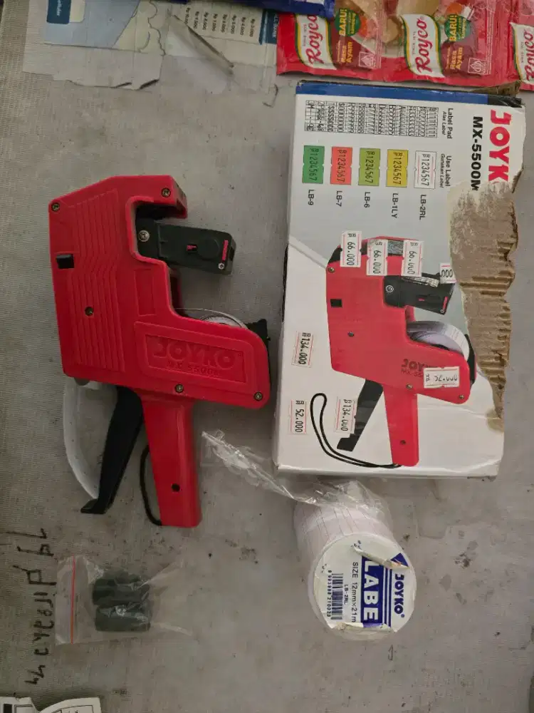 STIKER TEMBAK LABEL HARGA JOYKO ASLI