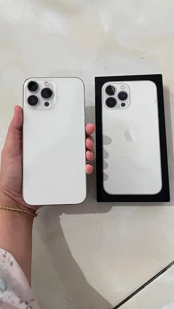 JUAL CEPAT IPHONE 13 PRO MAX 512 GB WHITE MULUS