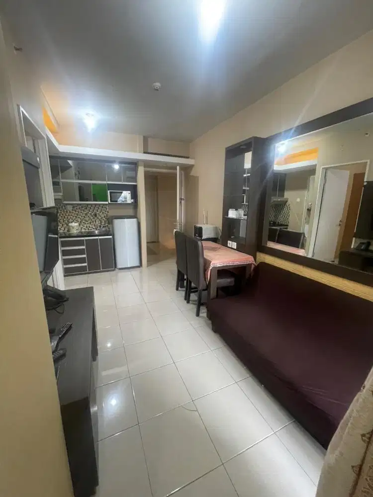 Apartemen pakubuwono terrace tipe 2br interior rapi