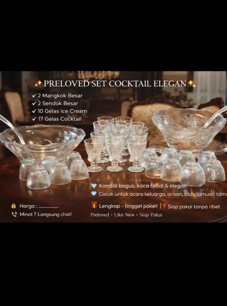 Sajian buah cocktails