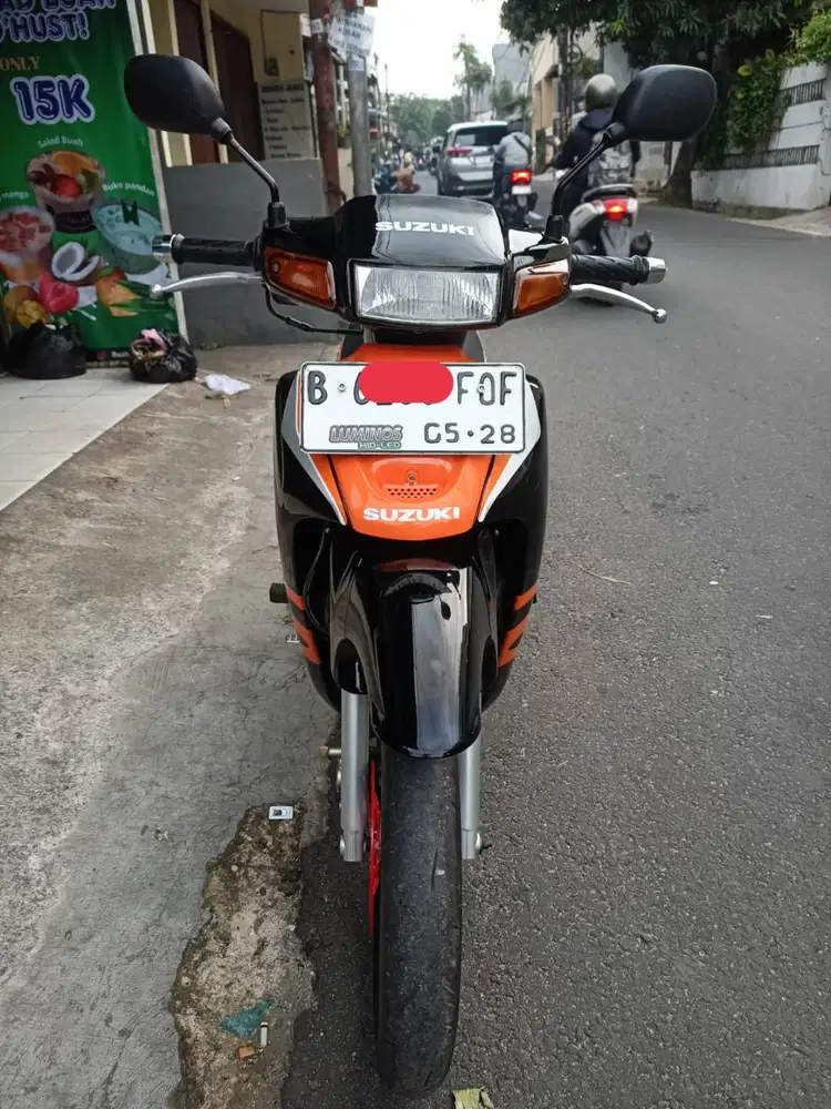 DiJual Satria Lumba begini adanya diFoto