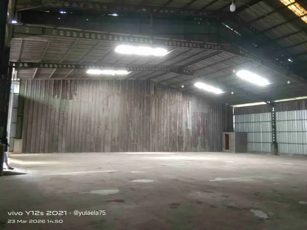 Disewakan gudang daan mogot kali deres luas 350m siap pakai