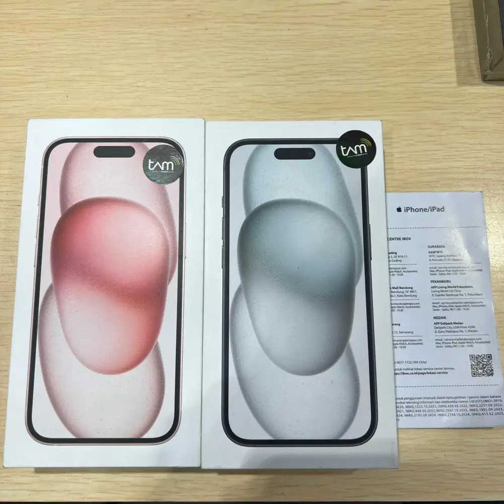 iphone 15 128gb resmi ibox new segel