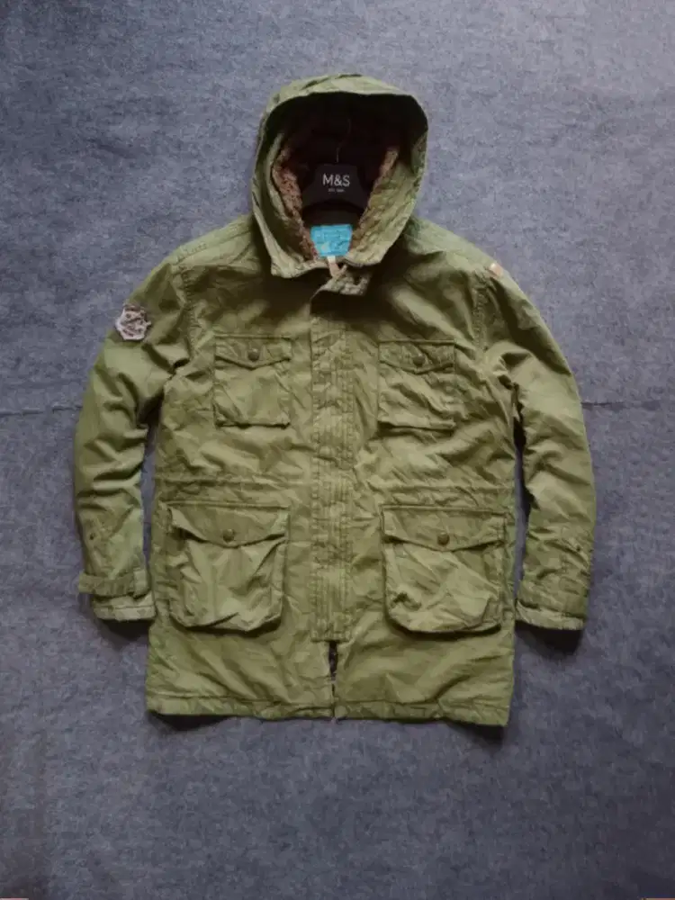 Jaket parka vintage Trusday Islands size XL