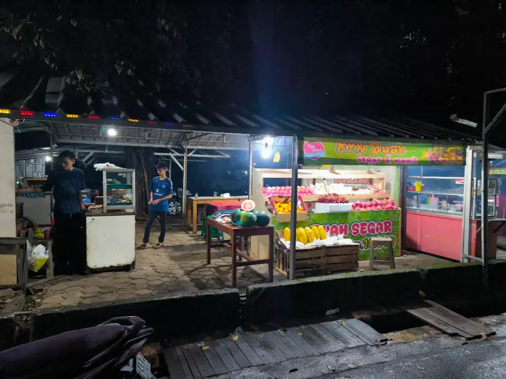 Di jual rangka tenda sefood atau tenda lalapan